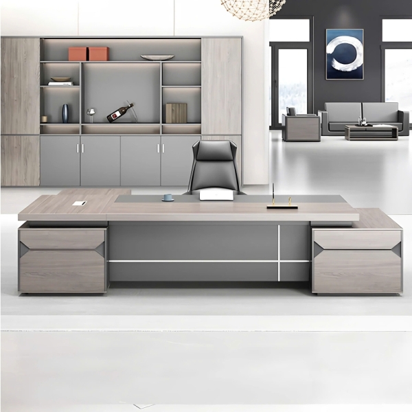 Bàn Giám Đốc Góc L Cao Cấp – BGĐ4