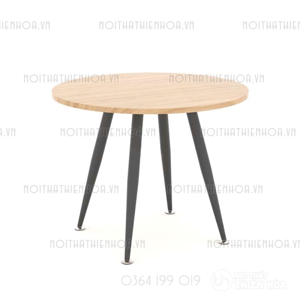 Bàn tròn chân sắt B01-80