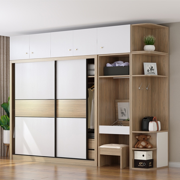 Tủ quần áo cánh lùa đa năng gỗ công nghiệp TA-145