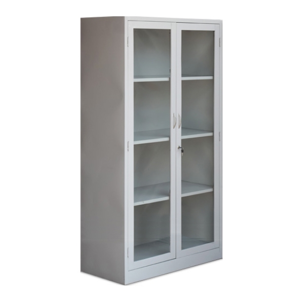 Tủ sắt 2 cánh kính 13