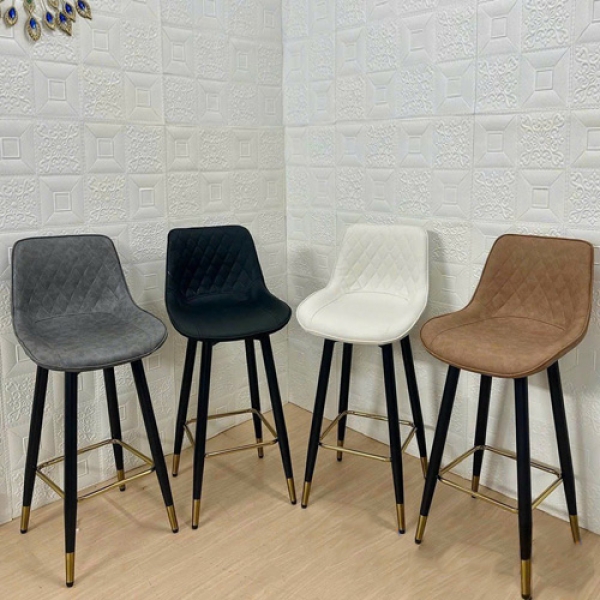 Ghế bar chân cố định yên xoay- Mã: 4116A