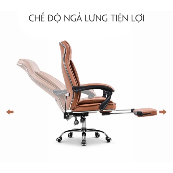 Ghế Giám Đốc Đáo Bọc Da Hiện Đại – GGĐ19