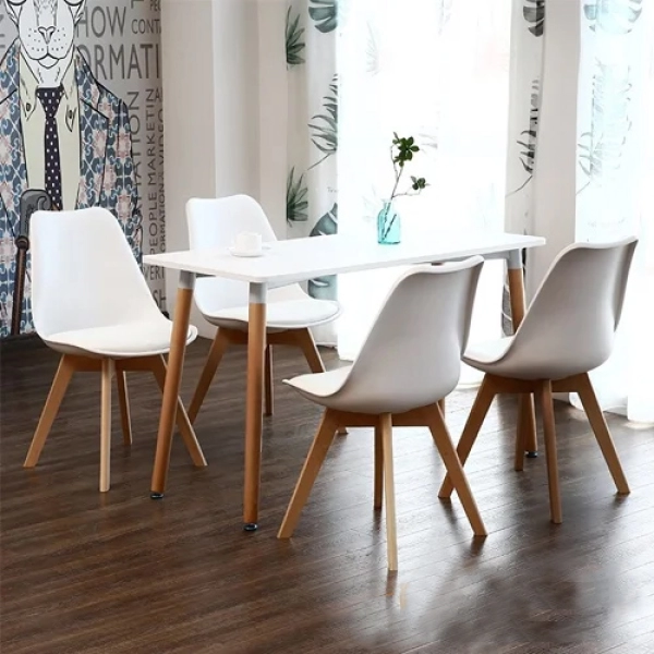 Bộ bàn ăn đẹp hiện đại cho căn hộ chung cư- Mã: T108-4×205