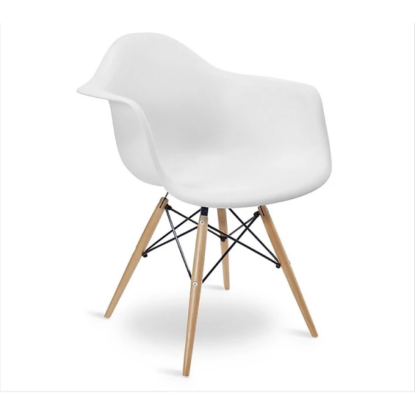 Ghế cafe Eames nhựa gỗ – Mã: 209