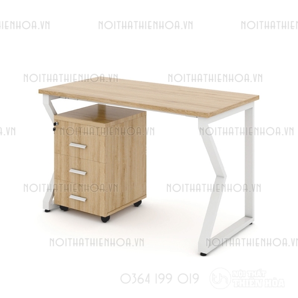 Bàn chân vuông chữ K Eos 1m2 EK12