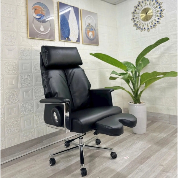 Ghế Giám Đốc Đệm Mút Có Gác Chân Dạng Chữ U – GGD48