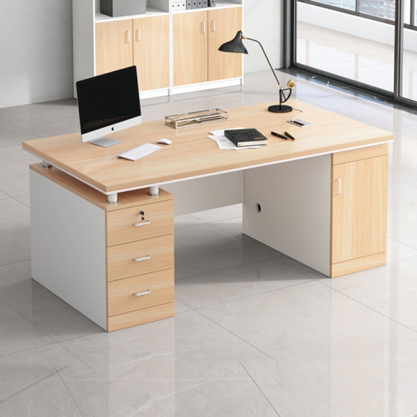 Bàn làm việc cho quản lý 2 hộc tủ Uri