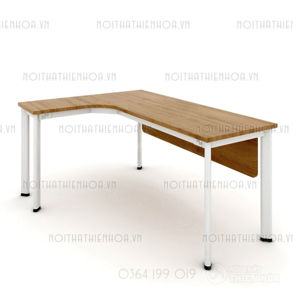 Bàn chân Oval chữ L 1m4 OV1412LY