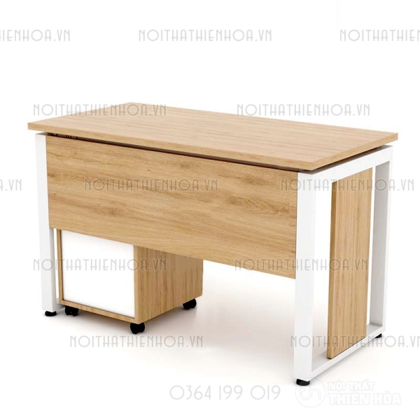 Bàn chân vuông chữ U Eos 1m2 EU12Y-1
