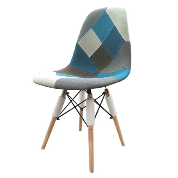 Ghế cafe Eames nệm bọc vải đẹp – Mã: 207TC