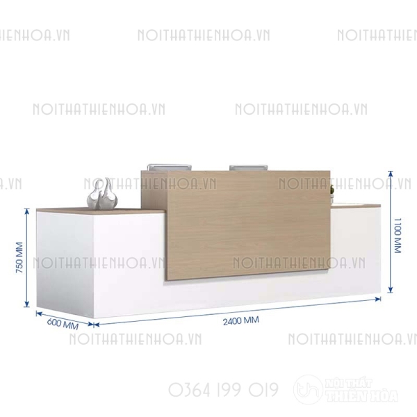 Quầy lễ tân QLT05