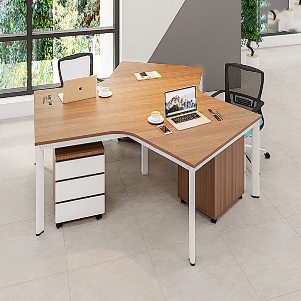 Cụm bàn làm việc 3 người chân Oval OVC02-2219