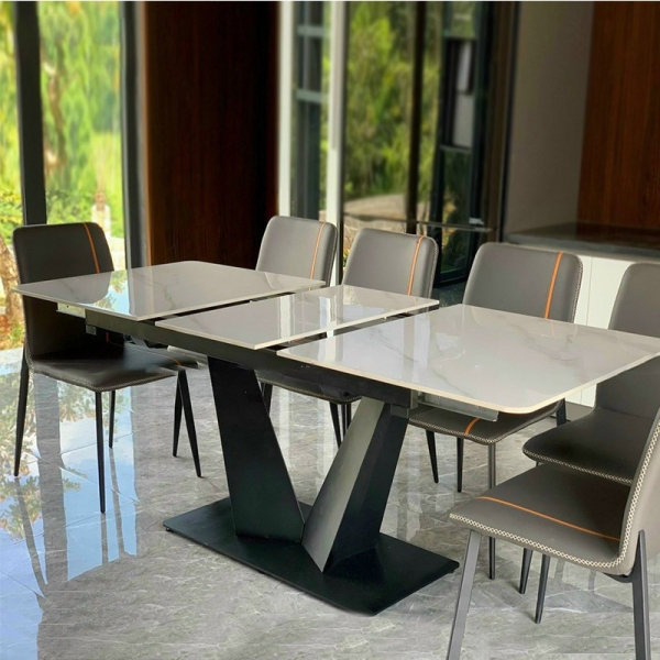 Bàn ăn thông minh mặt rút chân chữ V- Mã: T1141