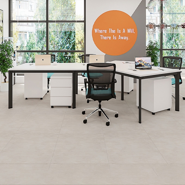 Cụm bàn làm việc (4+1) người chân Oval OVC02-3122