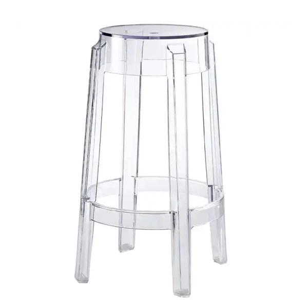 Ghế stool bar trong suốt hiện đại nhập khẩu – Mã: 472
