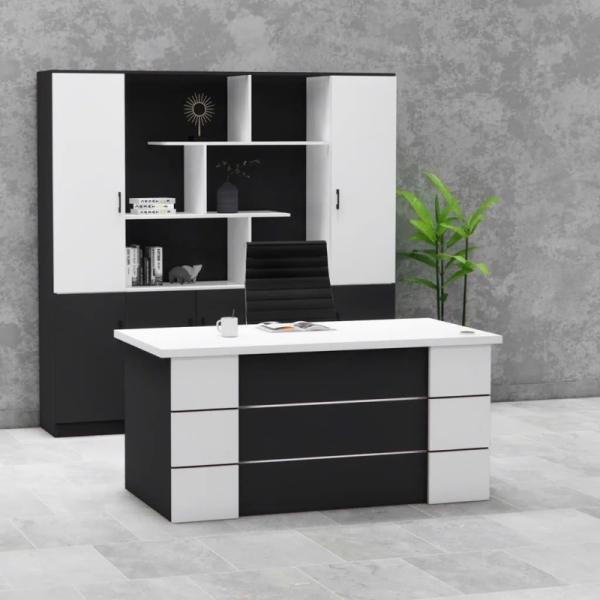 Bàn Giám Đốc Thiết Kế Đơn Giản Và Thanh Lịch – BGĐ124