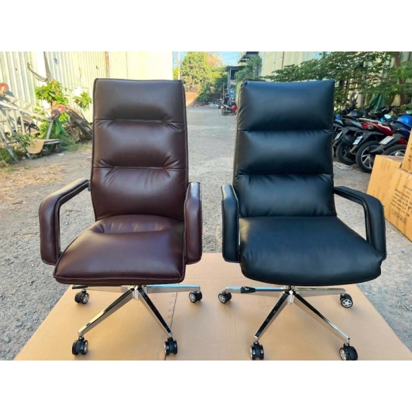 Ghế Giám Đốc Da Cao Cấp Có Tay Vịn – GGD67