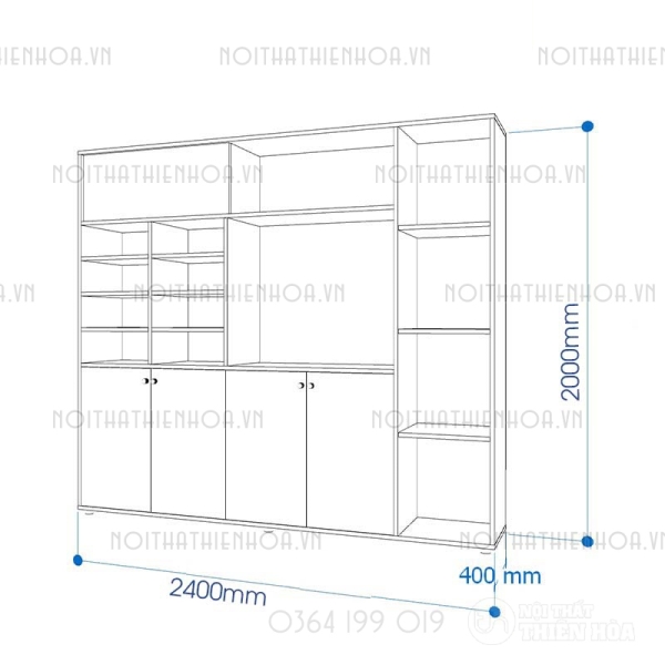 Tủ tài liệu CL200-16