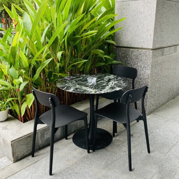 Ghế cafe nhựa nhập khẩu cao cấp- Mã: 244