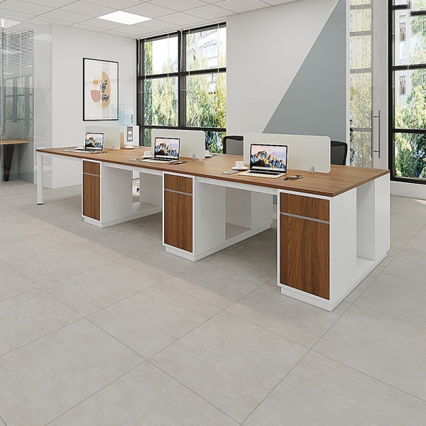 Cụm bàn làm việc 6 người chân Oval OVC04-3612