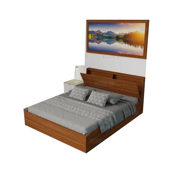 Giường ngủ hộp đựng đầu giường GN-34