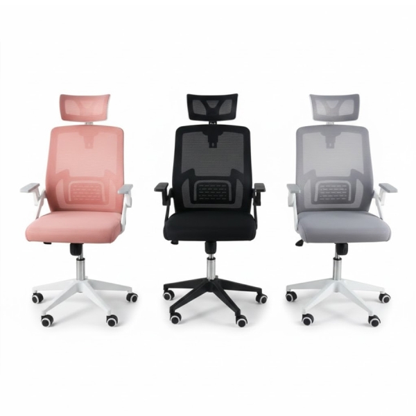 Ghế Xoay Văn Phòng Tựa Đầu Tay Gập Điều Chỉnh – GX45