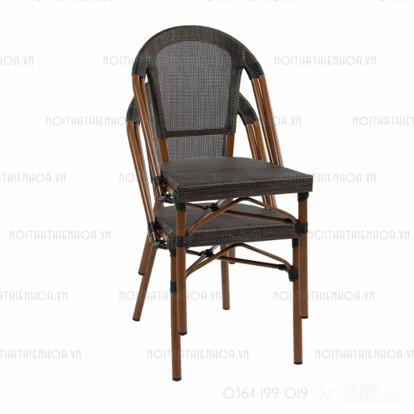Bộ bàn ghế cafe ngoài trời cao cấp- Mã: T193-4x282A