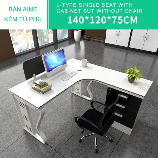 Bàn cụm văn phòng 8 người Aine