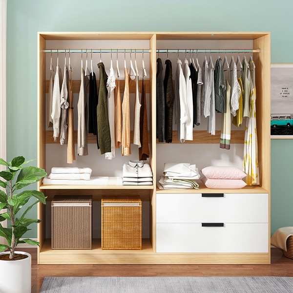 tủ quần áo 4 cánh gỗ công nghiệp TA-164