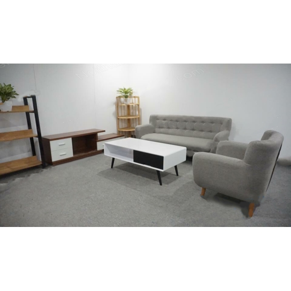 Sofa văng nỉ màu xám SF-19