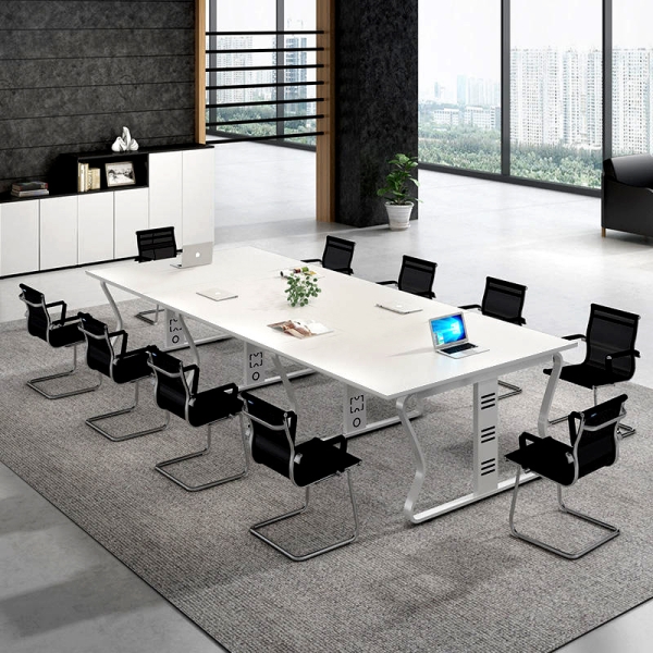 Bàn họp chân sắt Aine 2m4
