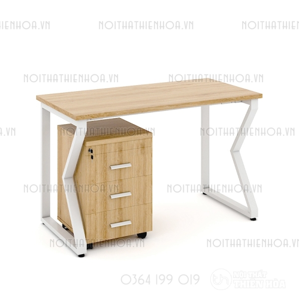 Bàn chân vuông chữ K Eos 1m2 EK12