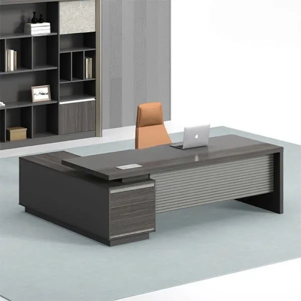 Bàn Giám Đốc Góc L Tinh Tế Mạnh Mẽ – BGD113