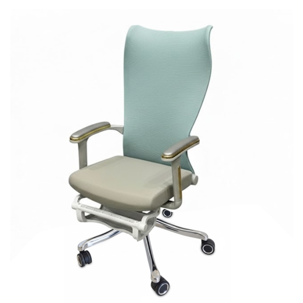 Ghế Công Thái Học Lưng Cao Có Gác Chân Thư Giãn Sang Trọng – GX89