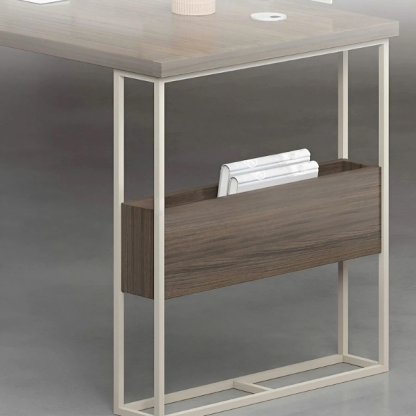 Cụm Bàn Làm Việc 6 Người Kệ Tủ Linh Hoạt – BC115