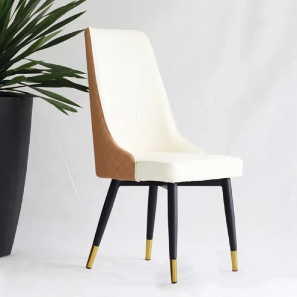 Ghế ăn bọc da chân sắt cao cấp- Mã: 2122
