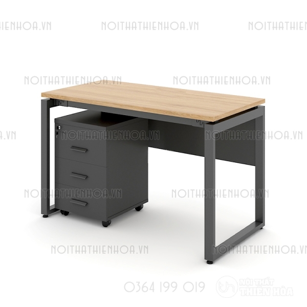 Bàn chân vuông chữ U Eos 1m2 EU12G-Y
