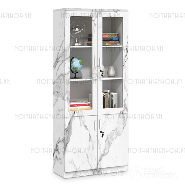 Tủ hồ sơ tài liệu 2 cánh kính