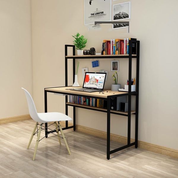 Bàn làm việc kệ trang trí, kệ sách