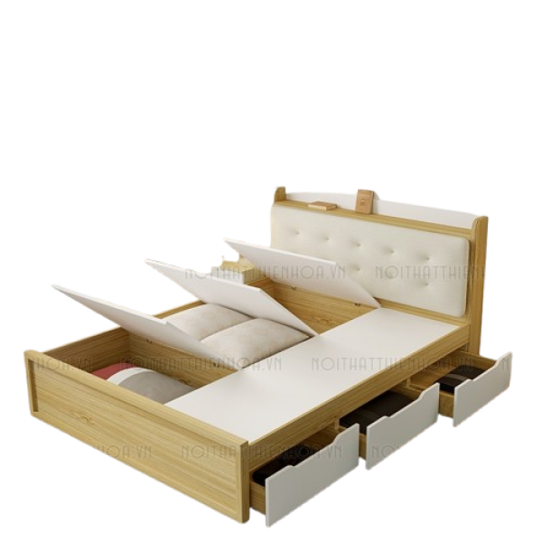 Giường thông minh bọc đệm 9223