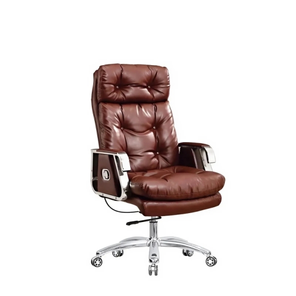 Ghế Giám Đốc Bọc Da Nút Thắt Cao Cấp – GGĐ21