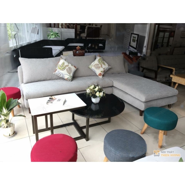 Sofa nỉ màu trắng – SF-39