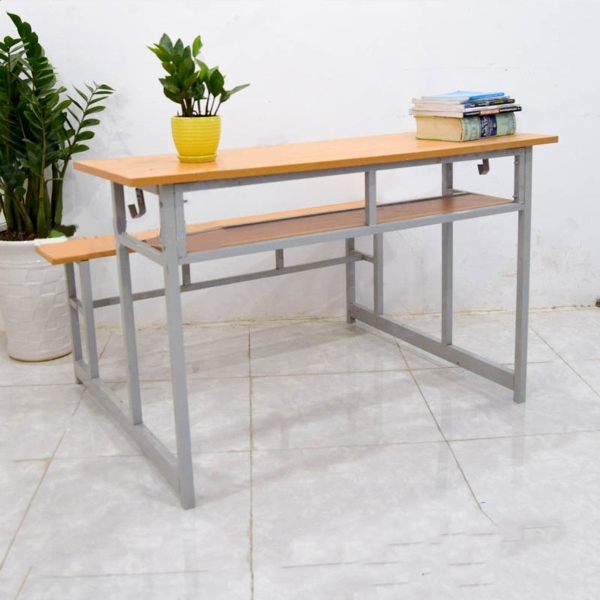 Bàn học sinh liền ghế giá rẻ BHS-03