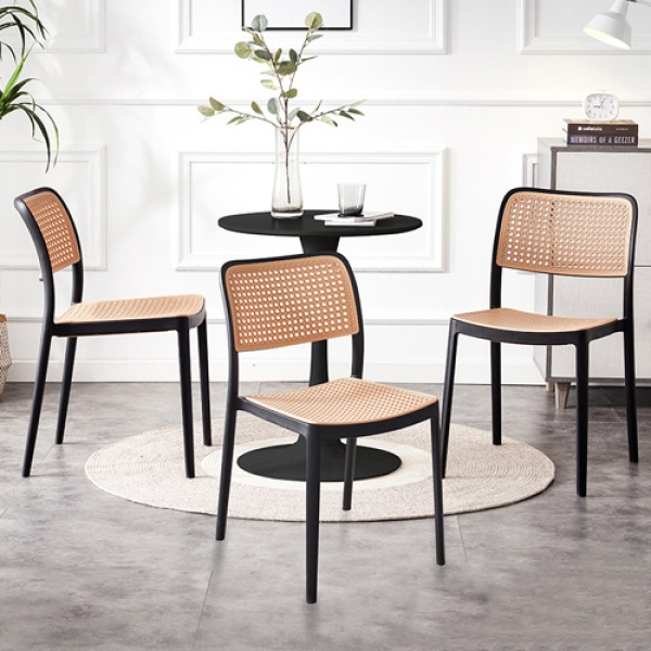 Bộ bàn cafe tiếp khách 4 ghế- Mã: T117-80-4×2183