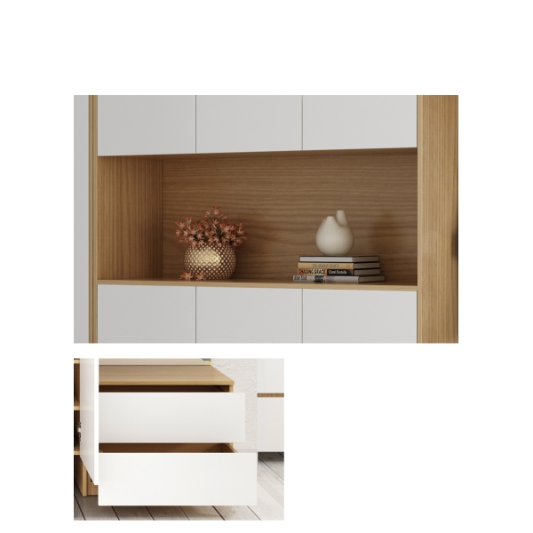 Tủ giày đa năng gỗ công nghiệp TG01