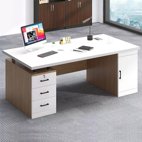 Bàn làm việc cho quản lý 2 hộc tủ Uri