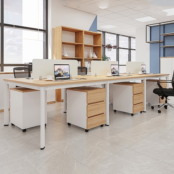 Cụm bàn làm việc 6 người chân Oval OVC01-3612
