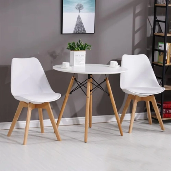 Bộ bàn ghế siêu tiết kiệm diện tích cho văn phòng – Mã: T104-2×205