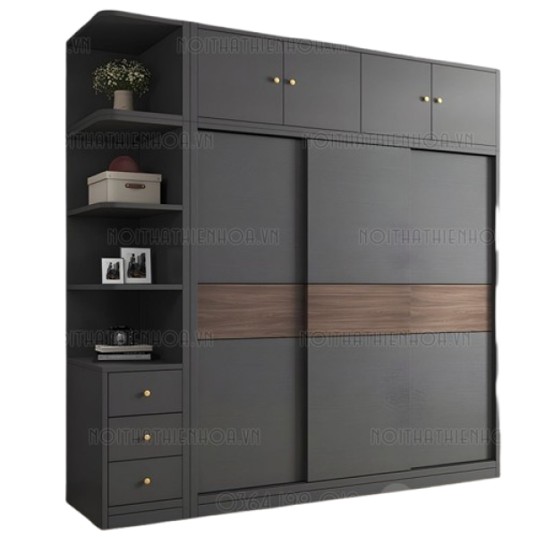 Tủ lùa 3 cánh kịch trần TA56