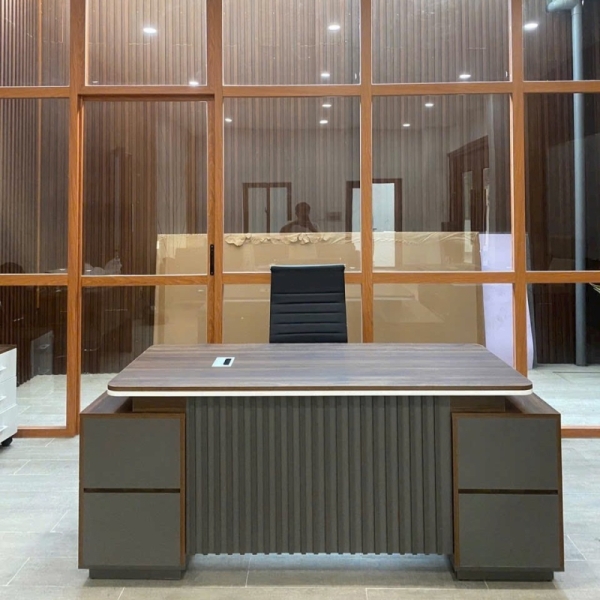 Bàn Giám Đốc Góc L Giá Tốt Sài Gòn – BGĐ52